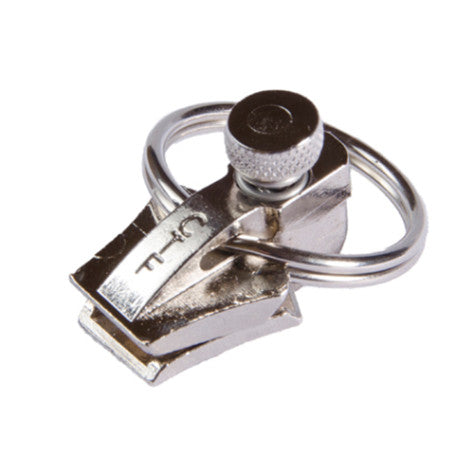 FixnZip Zip Slider Replacement-3 Pack - Nickel